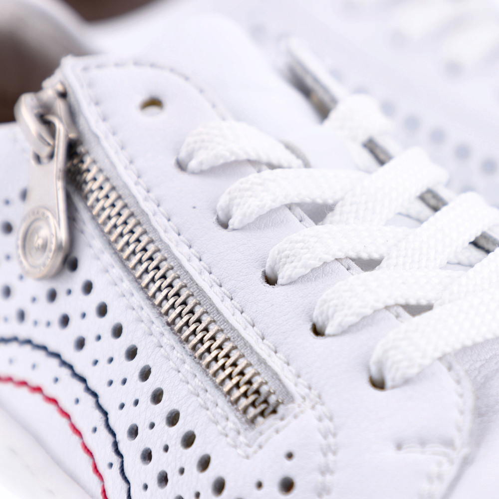 detail Dámské tenisky RIEKER 52824-80 bílá S5