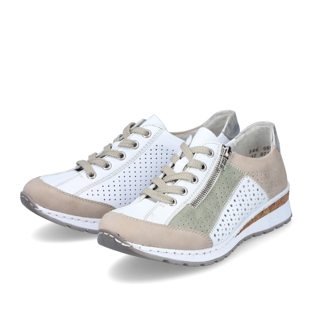 detail Dámské tenisky RIEKER RIE-10101950-S2 bílá