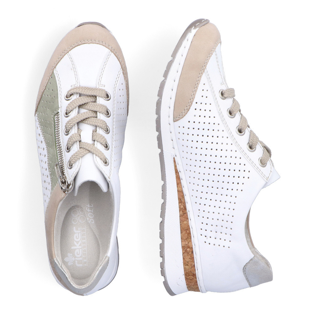 detail Dámské tenisky RIEKER RIE-10101950-S2 bílá