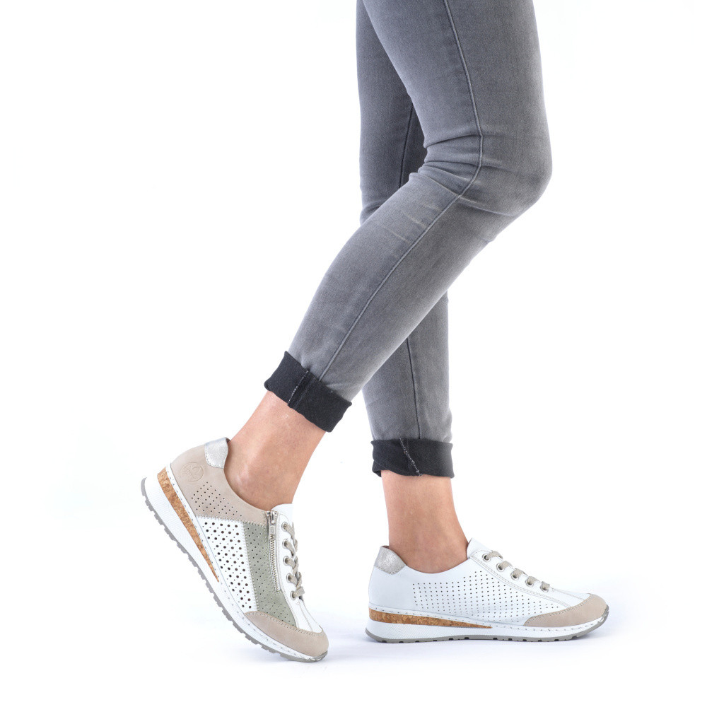 detail Dámské tenisky RIEKER RIE-10101950-S2 bílá