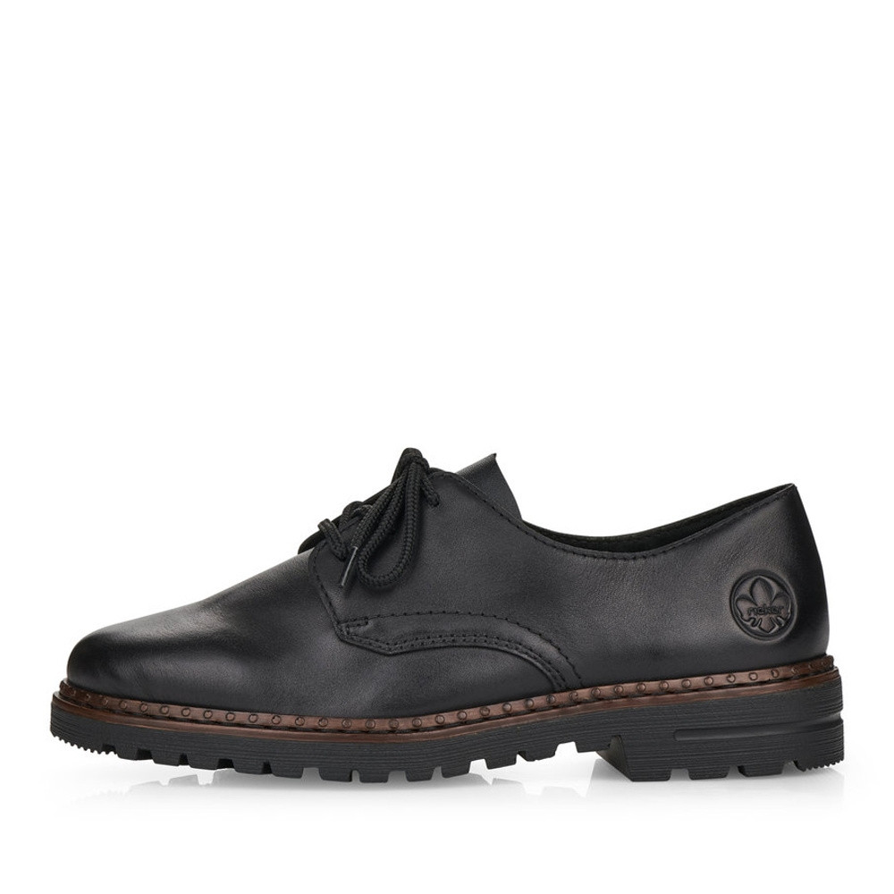 detail Dámské polobotky RIEKER RIE-10101953-S2 černá