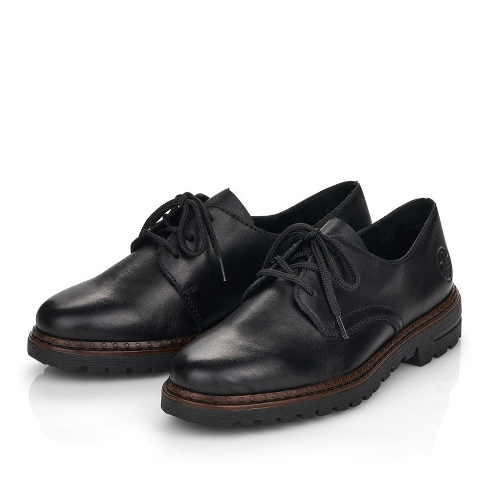 detail Dámské polobotky RIEKER RIE-10101953-S2 černá