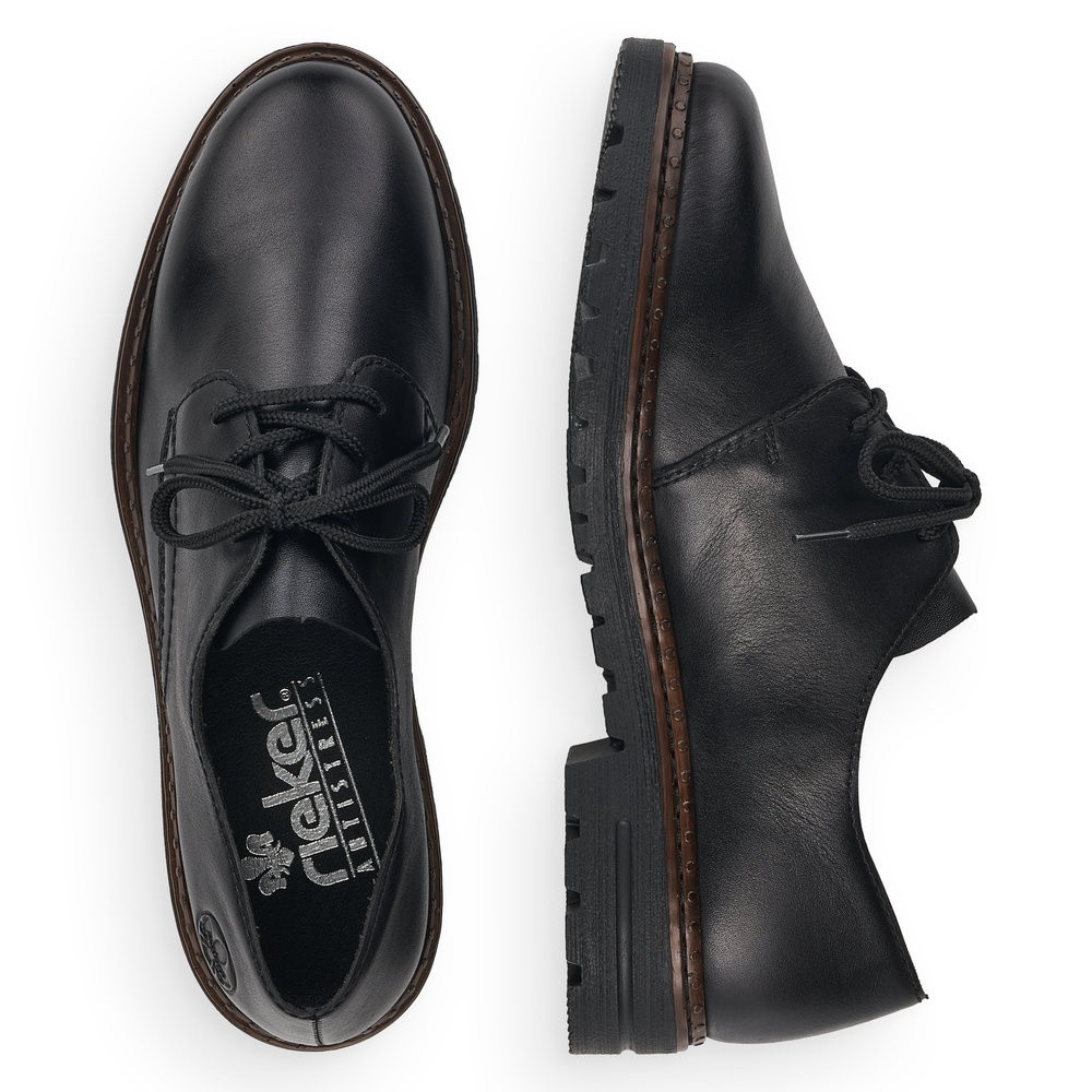 detail Dámské polobotky RIEKER RIE-10101953-S2 černá