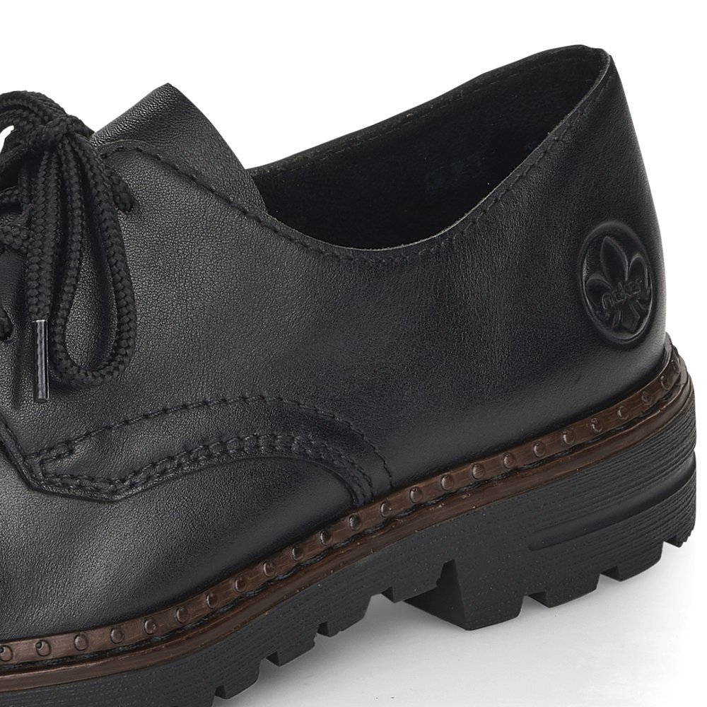 detail Dámské polobotky RIEKER RIE-10101953-S2 černá