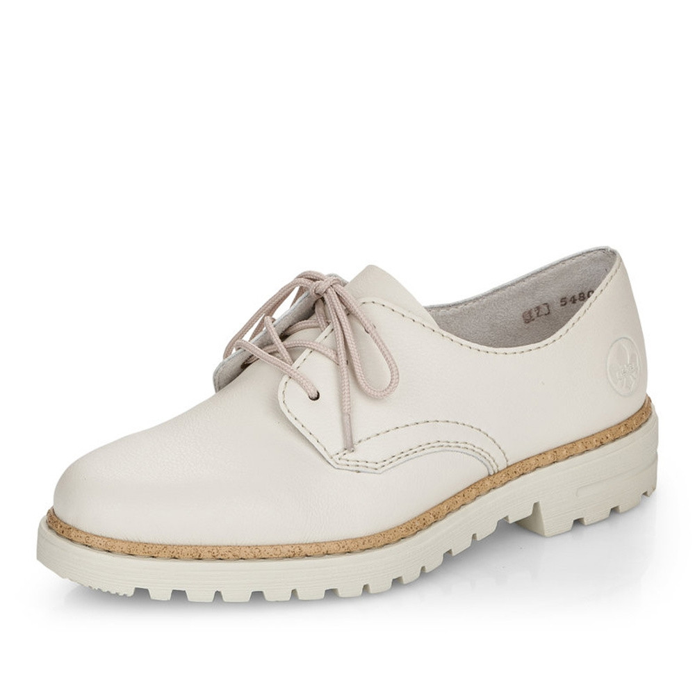 detail Dámské polobotky RIEKER RIE-10101954-S2 bílá