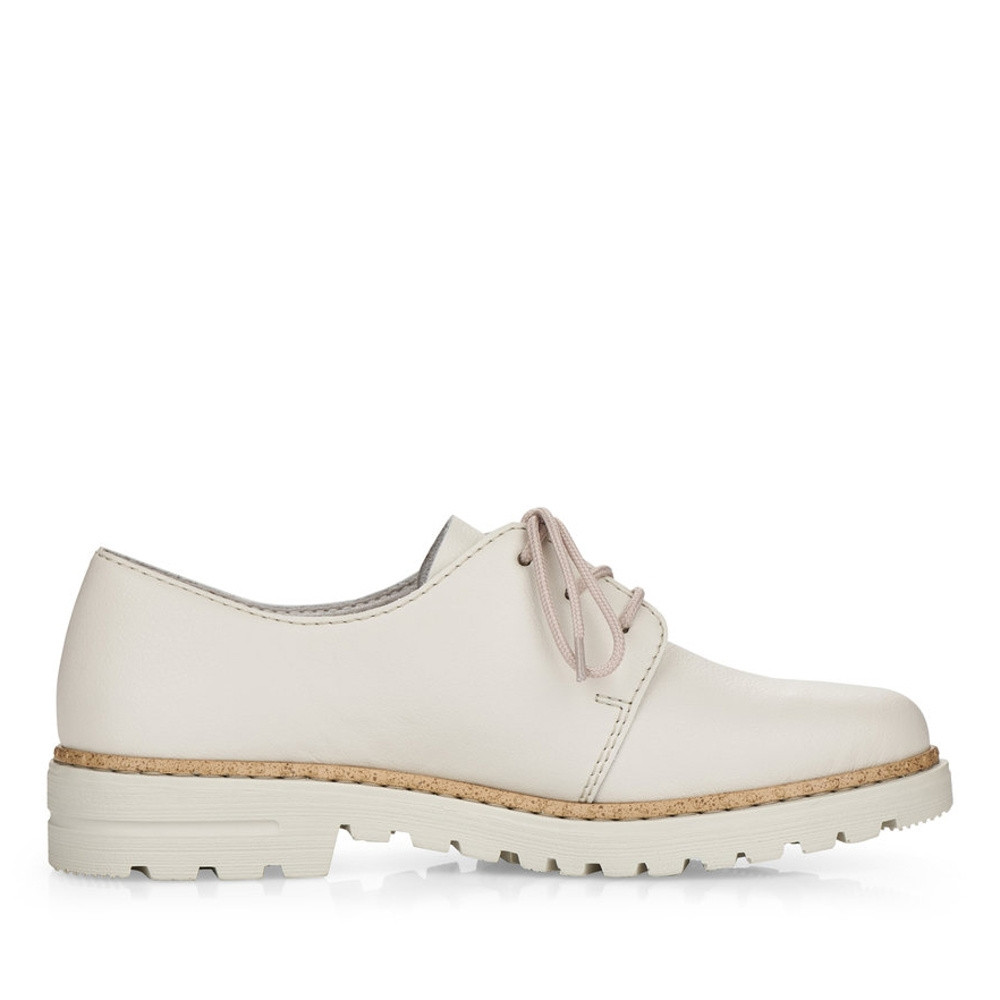 detail Dámské polobotky RIEKER RIE-10101954-S2 bílá