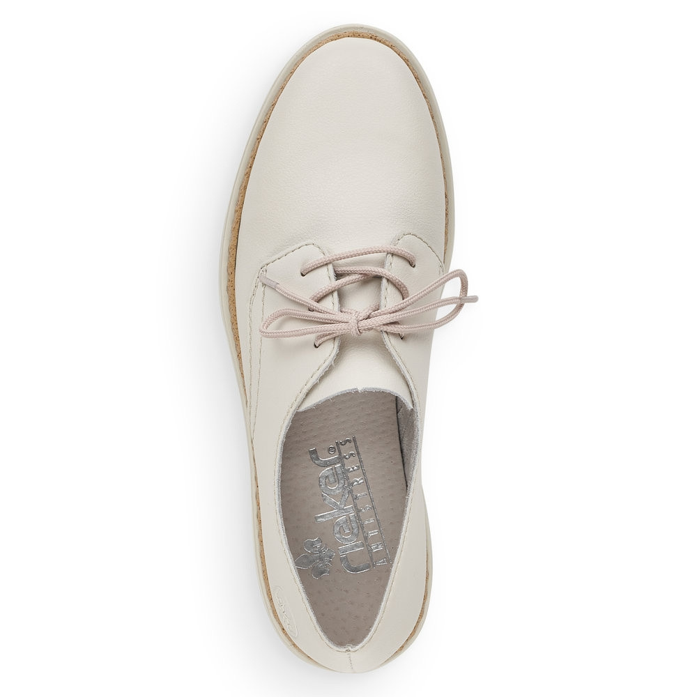 detail Dámské polobotky RIEKER RIE-10101954-S2 bílá