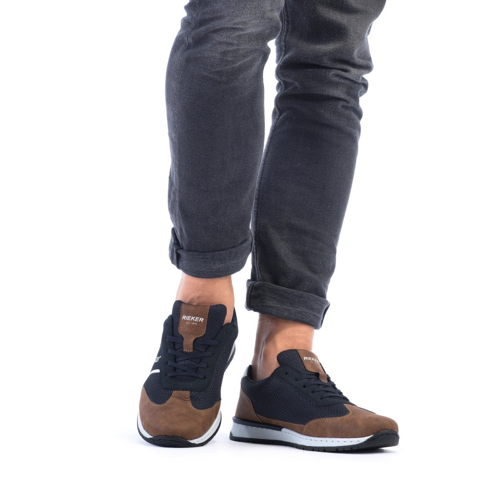 detail Pánské polobotky RIEKER RIE-10101976-S2 modrá