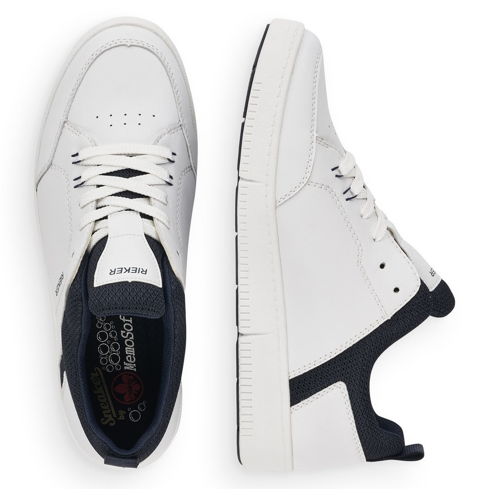 detail Pánské tenisky RIEKER B7110-80 bílá S2