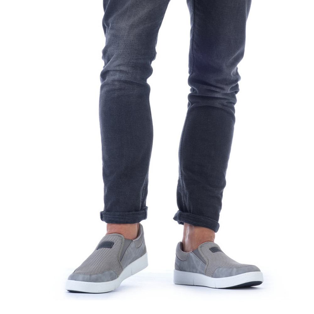 detail Pánské mokasíny RIEKER RIE-10101990-S2 šedá