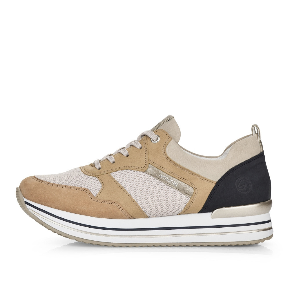 detail Dámské tenisky REMONTE D1315-60 béžová S2
