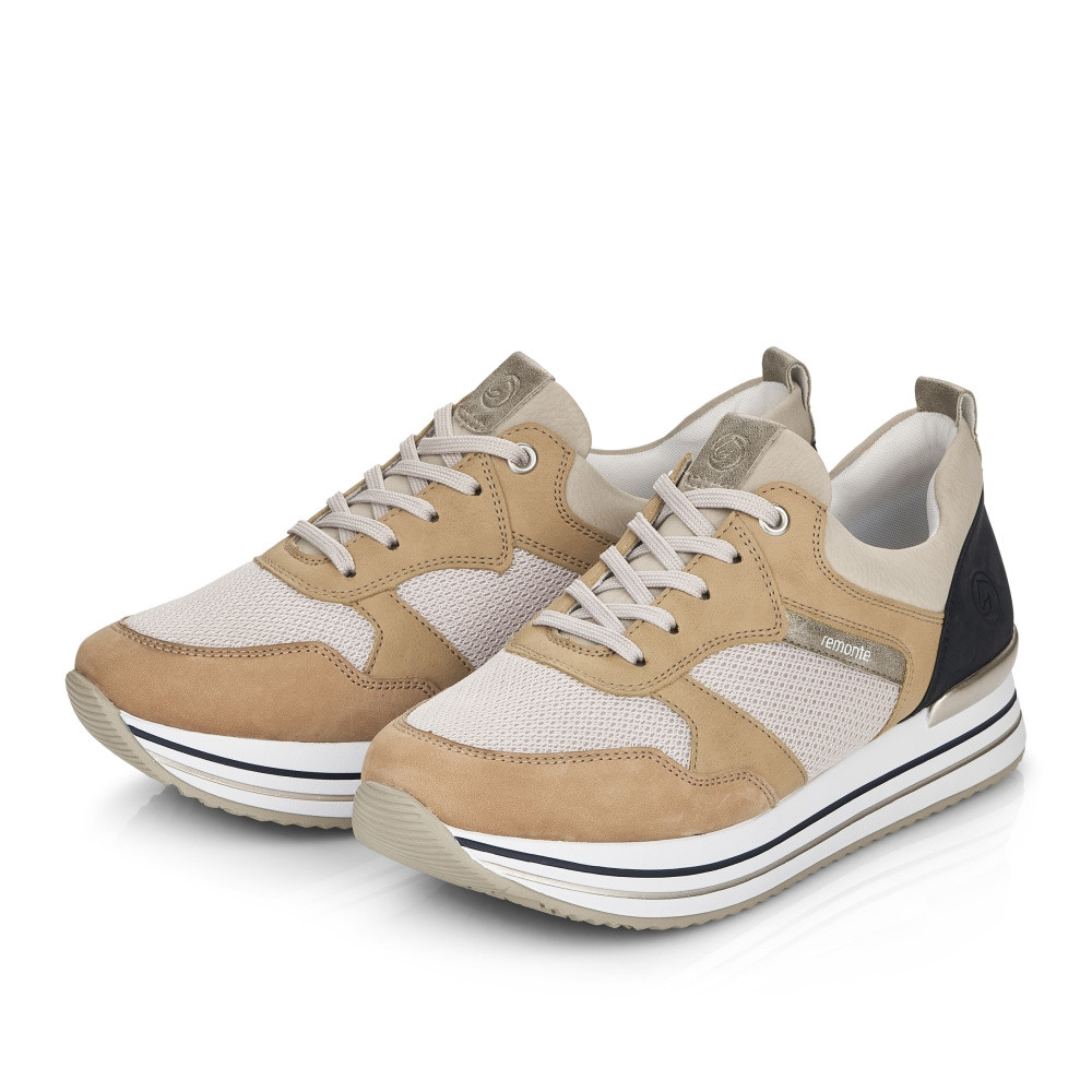 detail Dámské tenisky REMONTE D1315-60 béžová S2