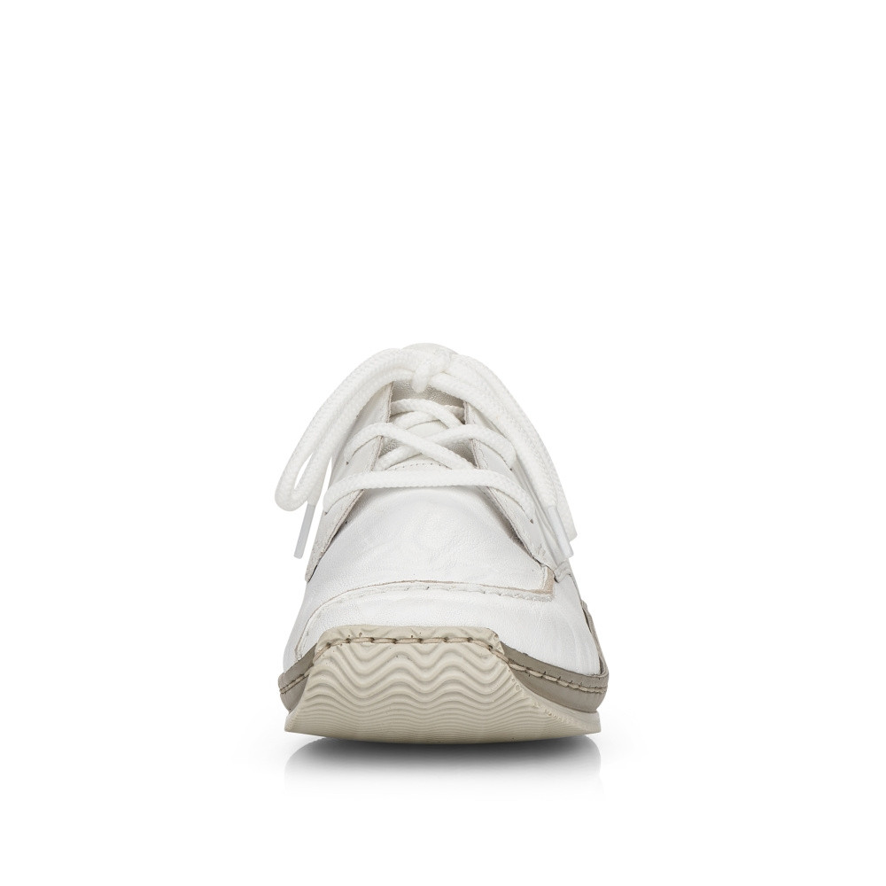 detail Dámské polobotky RIEKER RIE-10102072-S3 bílá