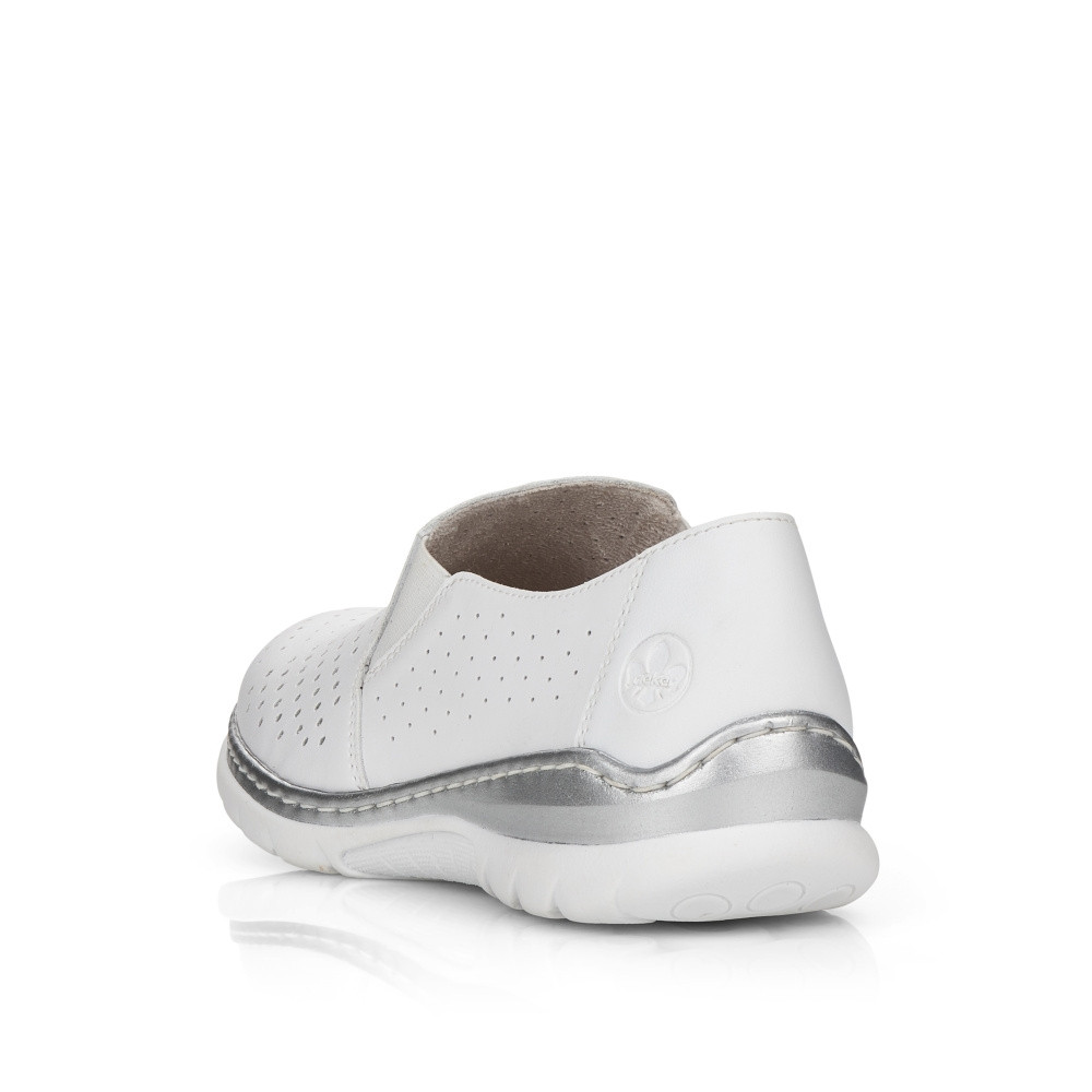 detail Dámské mokasíny RIEKER RIE-10102075-S2 bílá