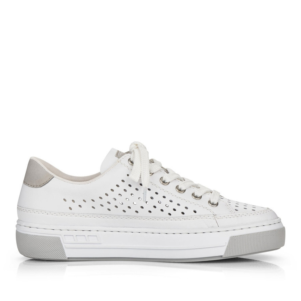 detail Dámské tenisky RIEKER L8849-80 bílá S5