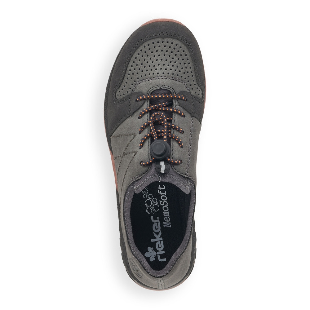 detail Dámské tenisky RIEKER M0566-40 šedá S3