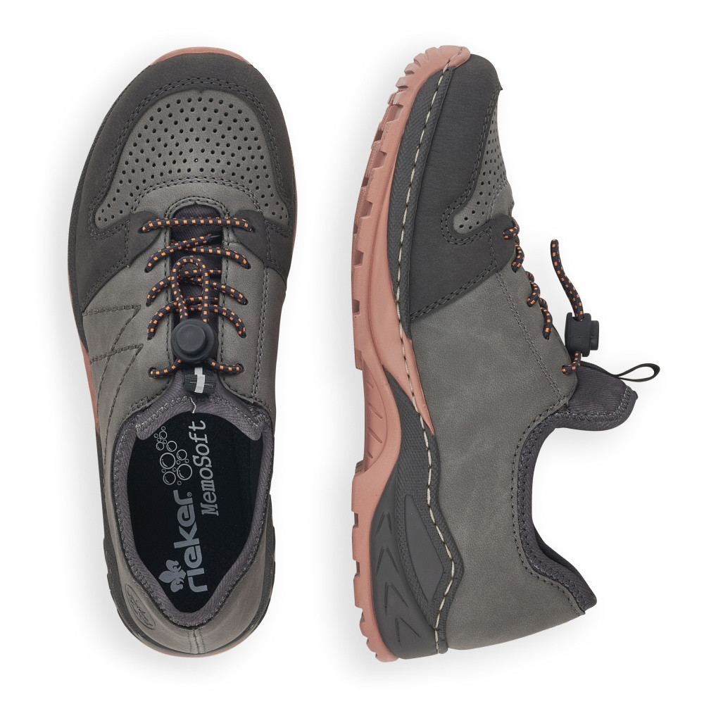 detail Dámské tenisky RIEKER M0566-40 šedá S3