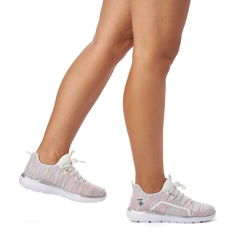 detail Dámské tenisky RIEKER M5070-90 bílá S5