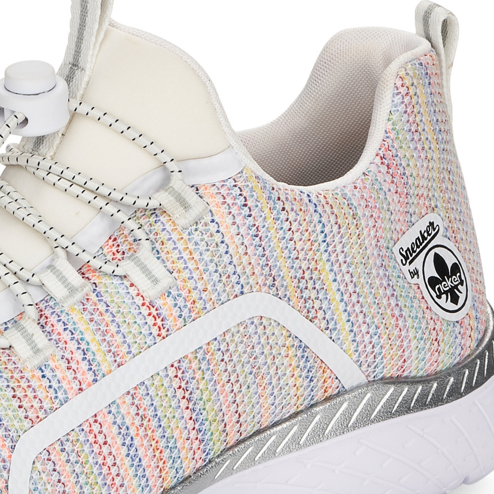 detail Dámské tenisky RIEKER M5070-90 bílá S5