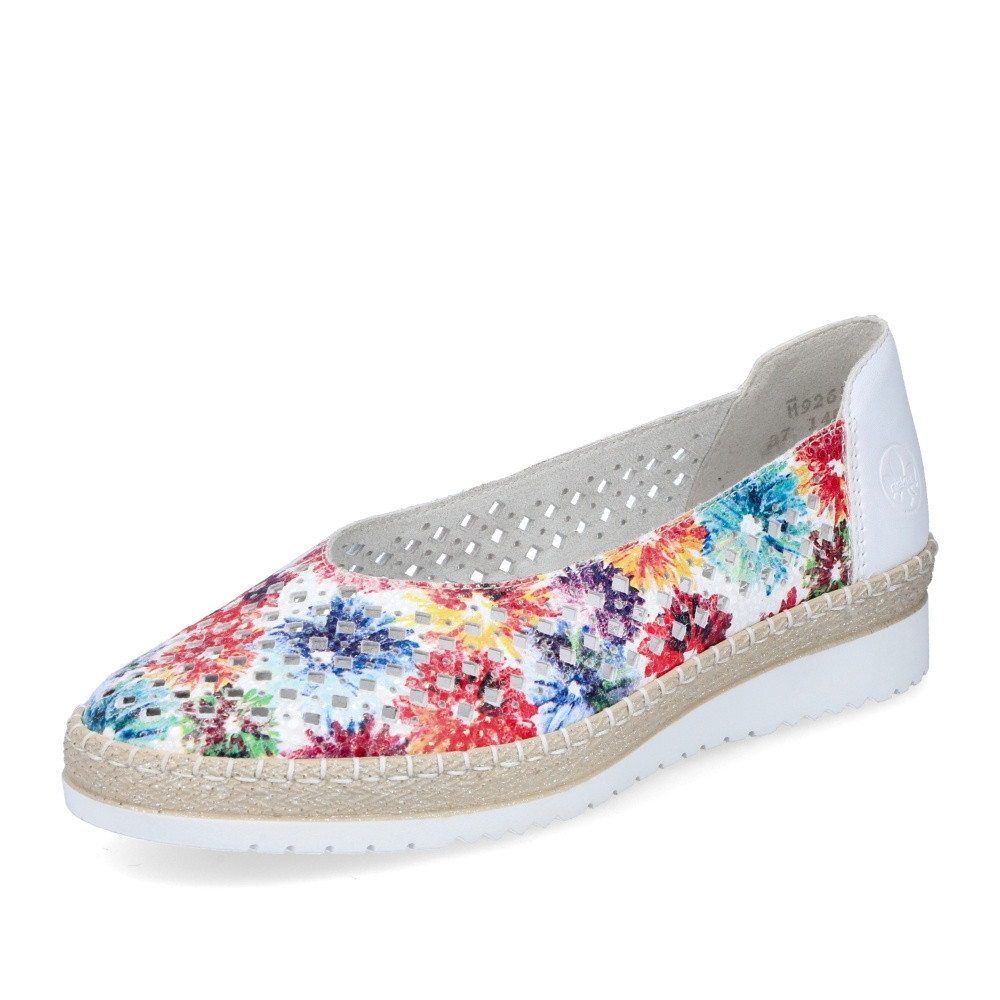 detail Dámské mokasíny RIEKER M9265-90 multicolor S2