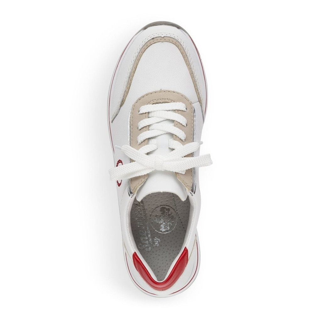 detail Dámské tenisky RIEKER N3555-80 bílá S2