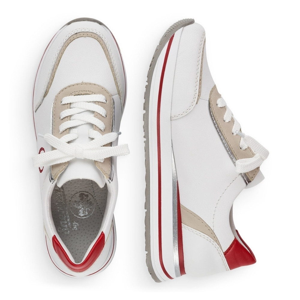 detail Dámské tenisky RIEKER N3555-80 bílá S2