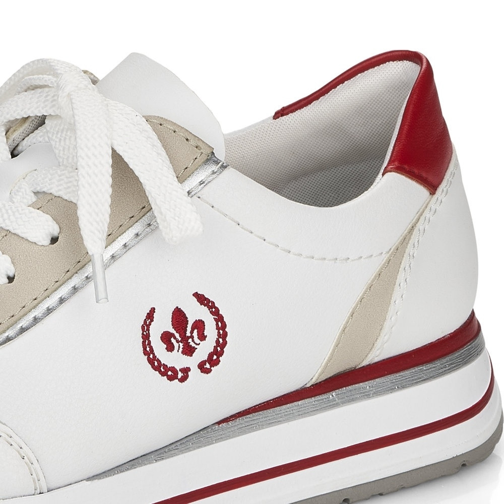 detail Dámské tenisky RIEKER N3555-80 bílá S2