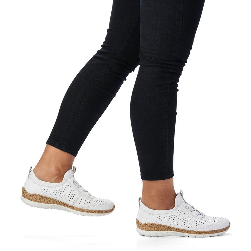 detail Dámské tenisky RIEKER N4222-80 bílá S2