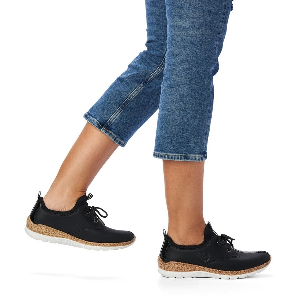 detail Dámské tenisky RIEKER RIE-10102119-S2 černá