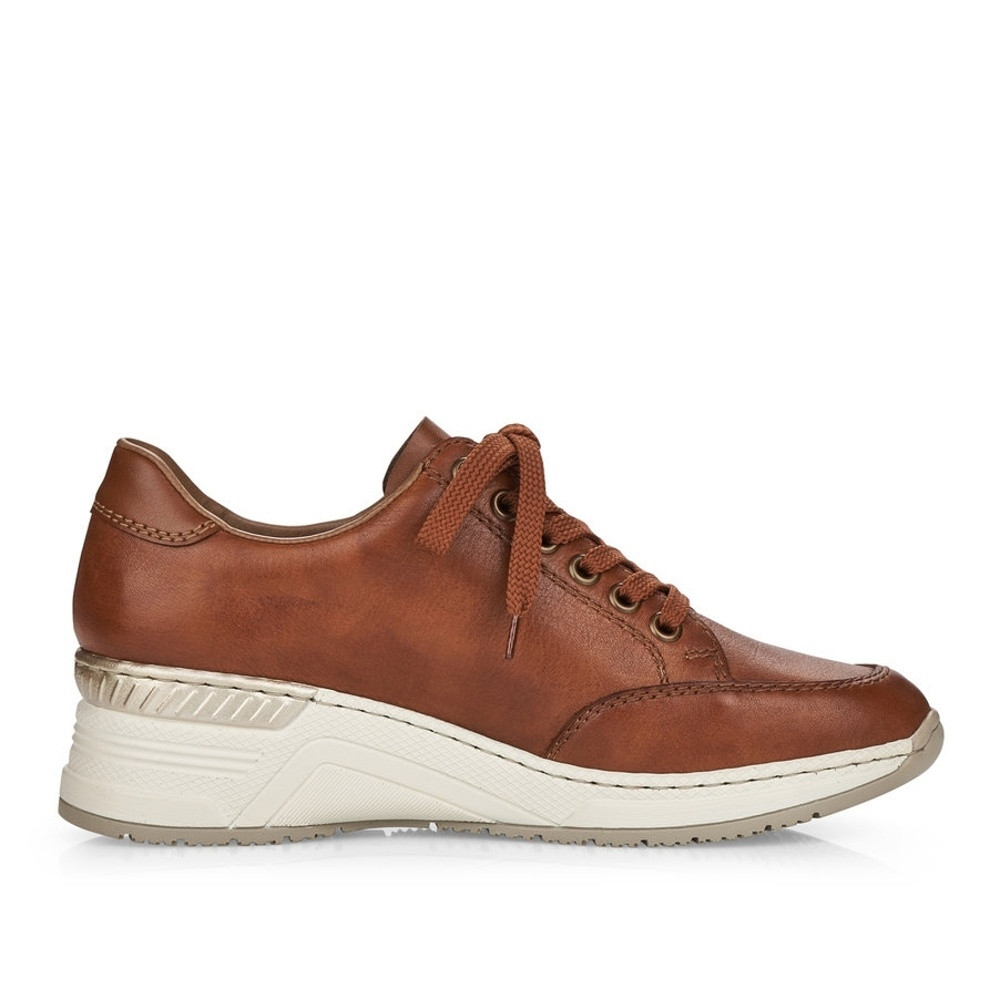 detail Dámské tenisky RIEKER N4322-25 hnědá S2