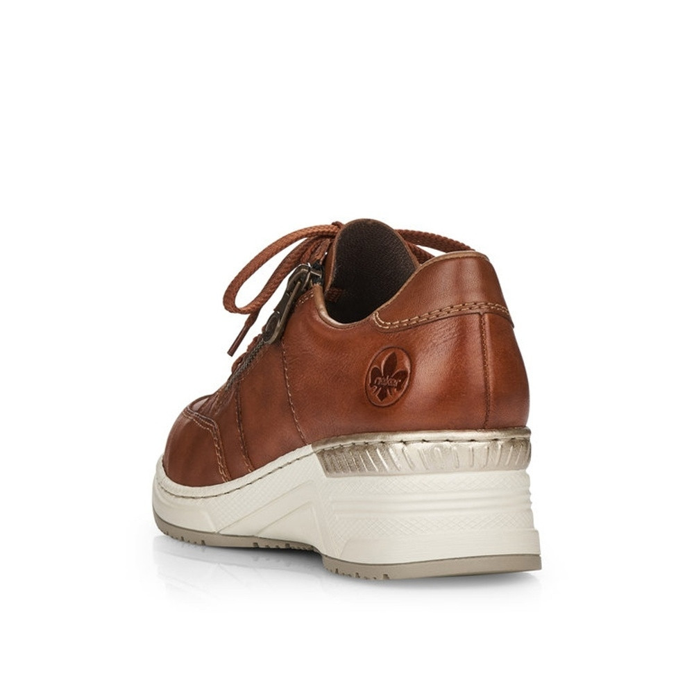 detail Dámské tenisky RIEKER N4322-25 hnědá S2