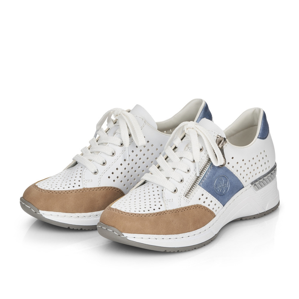 detail Dámské tenisky RIEKER RIE-10102128-S2 bílá