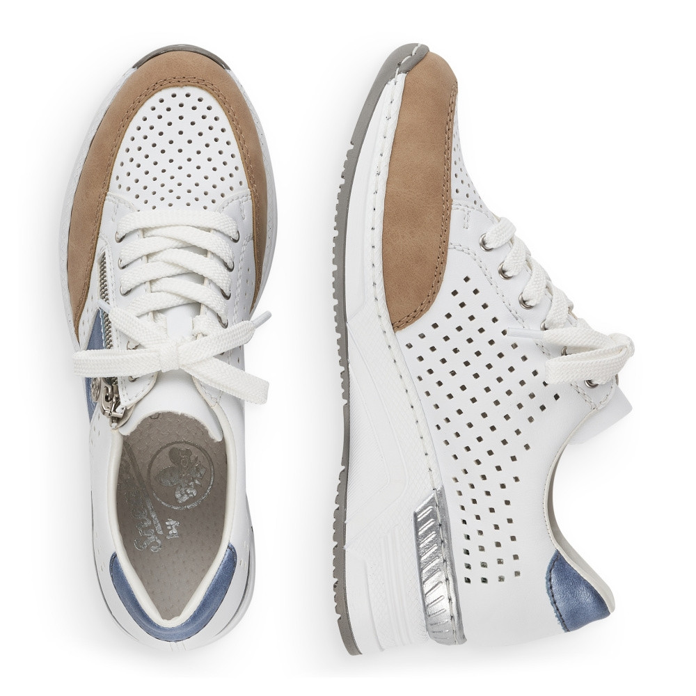 detail Dámské tenisky RIEKER RIE-10102128-S2 bílá