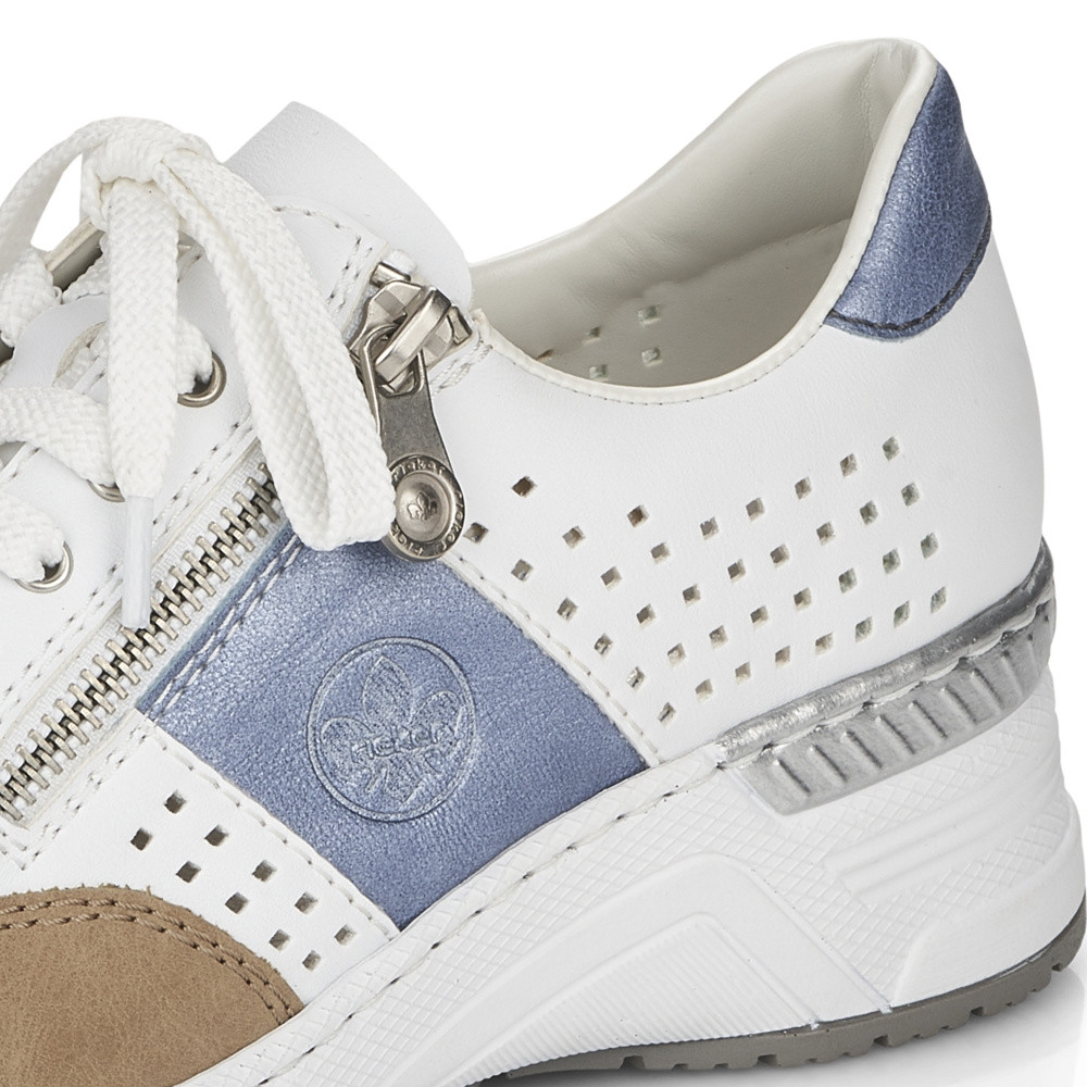 detail Dámské tenisky RIEKER RIE-10102128-S2 bílá