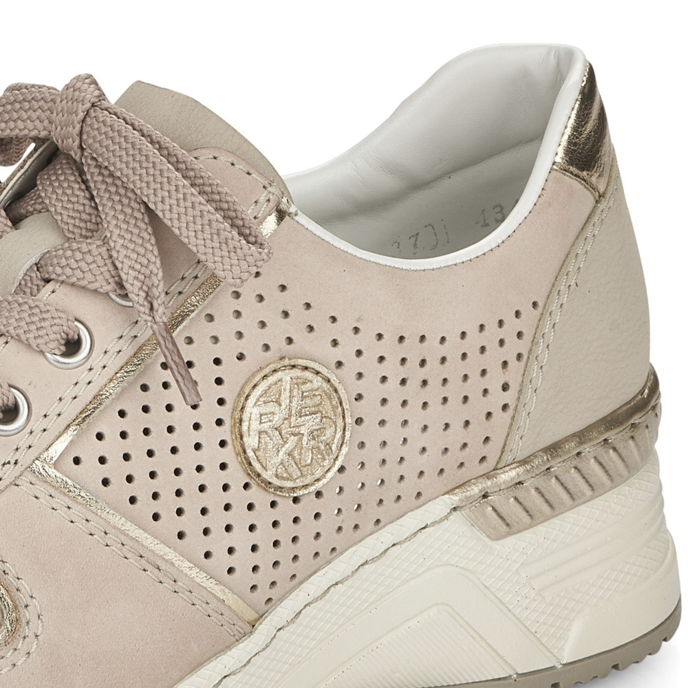 detail Dámské tenisky RIEKER N4346-60 béžová S3