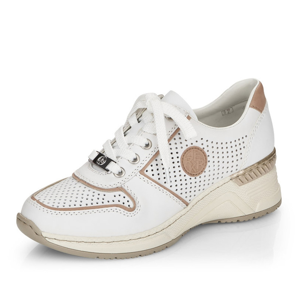 detail Dámské tenisky RIEKER RIE-10102133-S2 bílá