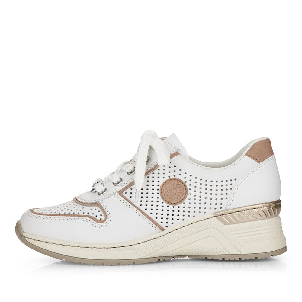 detail Dámské tenisky RIEKER RIE-10102133-S2 bílá