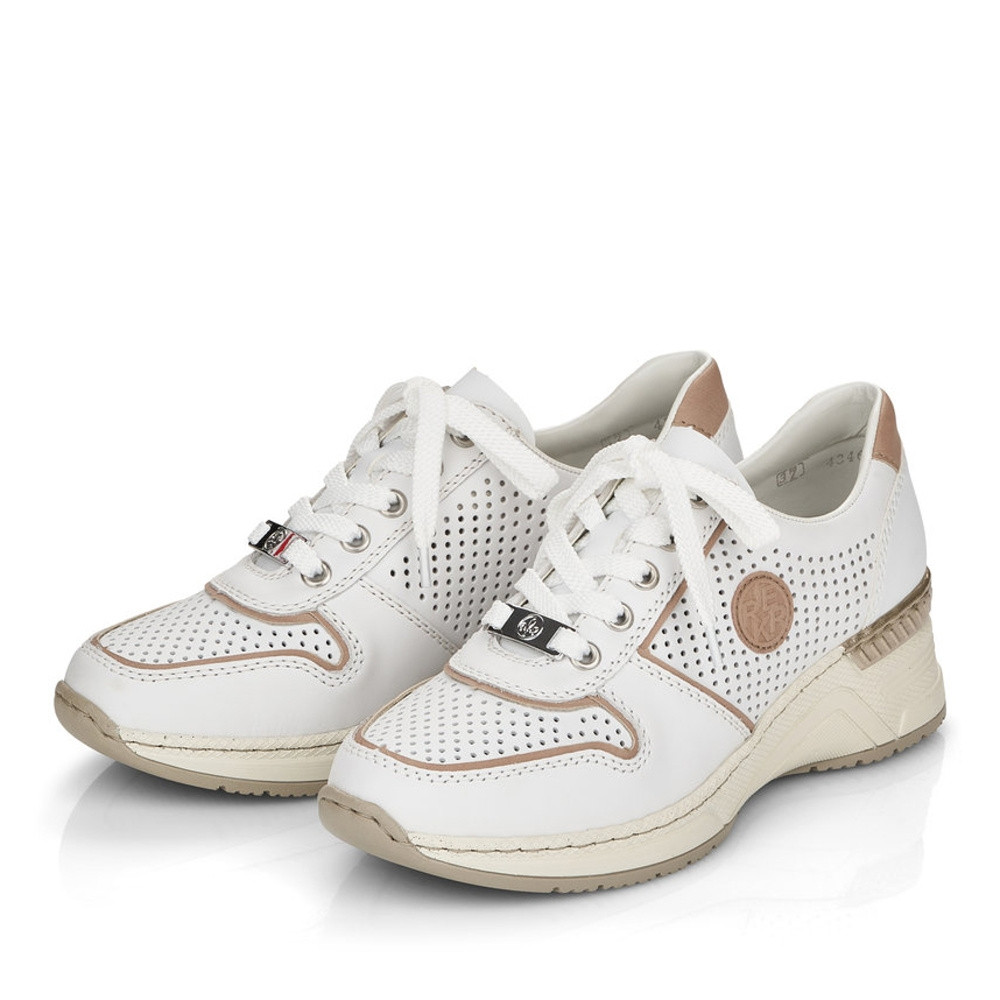 detail Dámské tenisky RIEKER RIE-10102133-S2 bílá