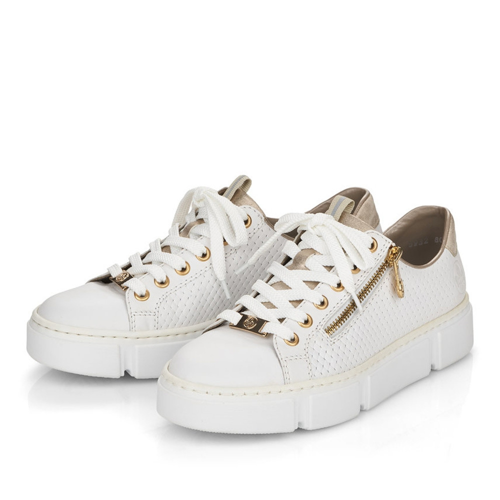 detail Dámské tenisky RIEKER N5932-80 bílá S5