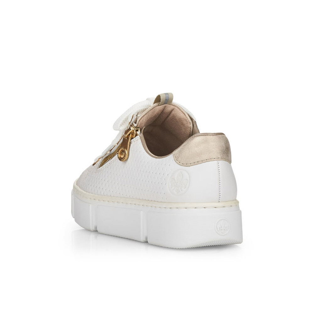 detail Dámské tenisky RIEKER N5932-80 bílá S5