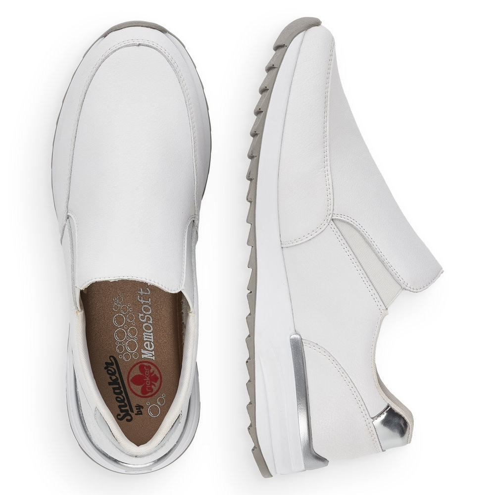 detail Dámské tenisky RIEKER N8073-80 bílá S2