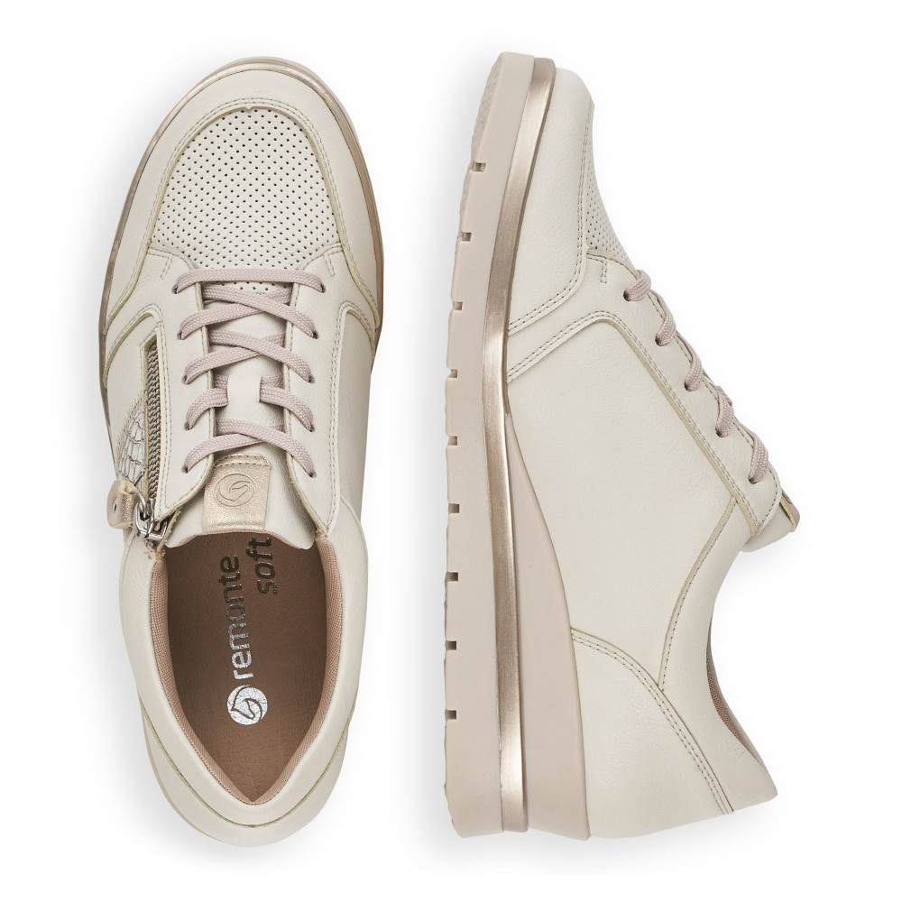 detail Dámské polobotky REMONTE R0706-80 bílá S2