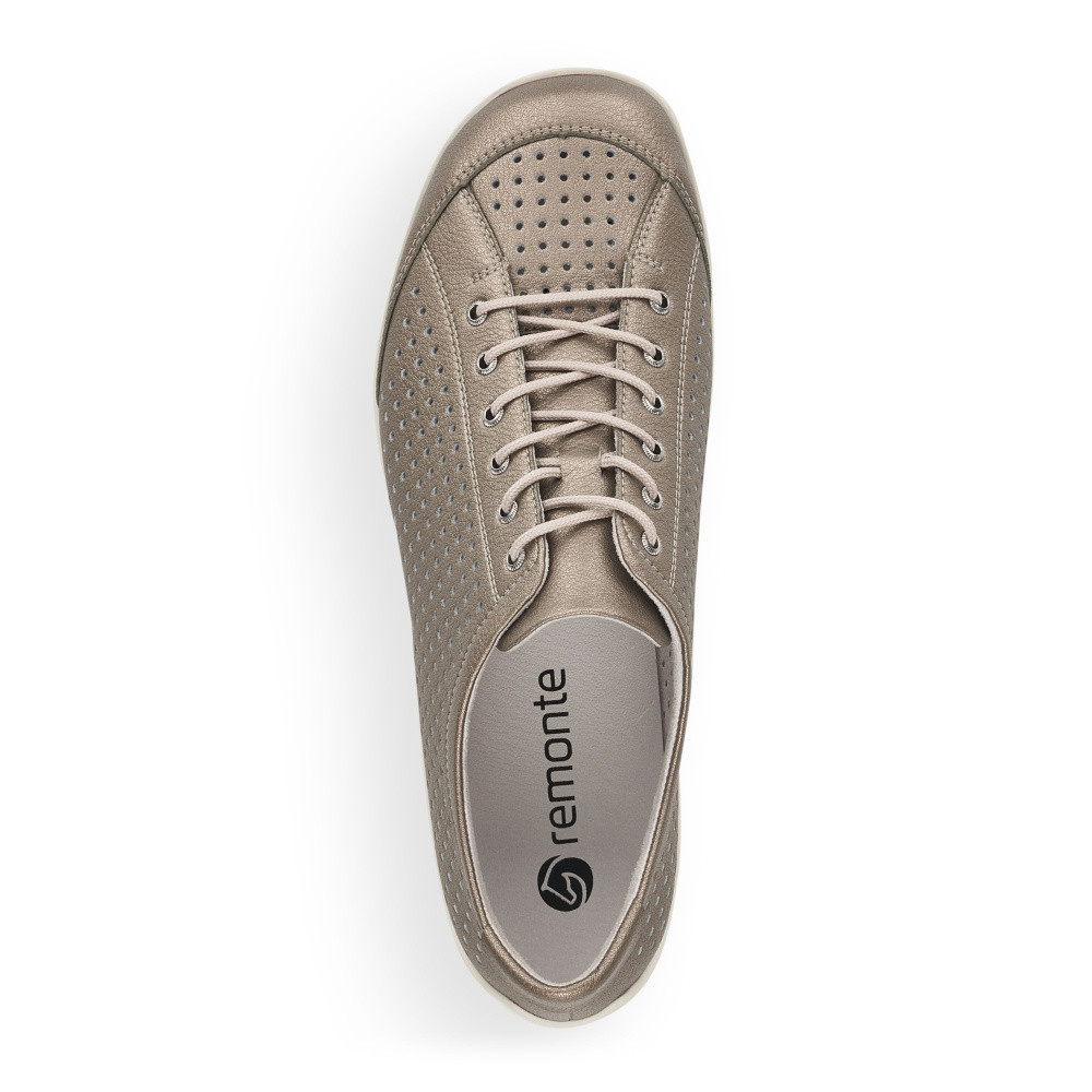 detail Dámské tenisky REMONTE RIE-10102196-S2 zlatá