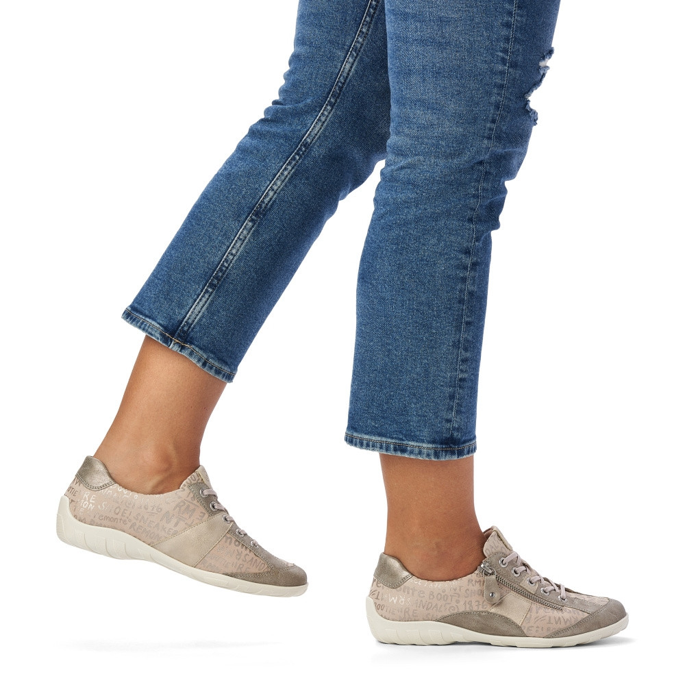 detail Dámské tenisky REMONTE R3403-60 béžová S5