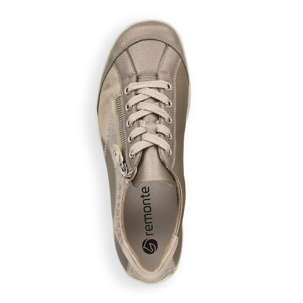 detail Dámské tenisky REMONTE RIE-10102204-S2 zlatá