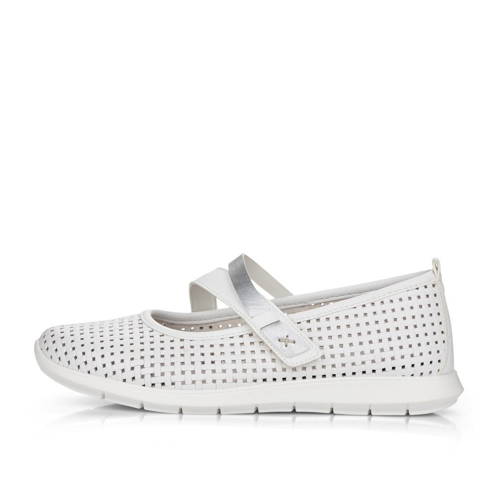 detail Dámské baleríny REMONTE RIE-10102225-S2 bílá