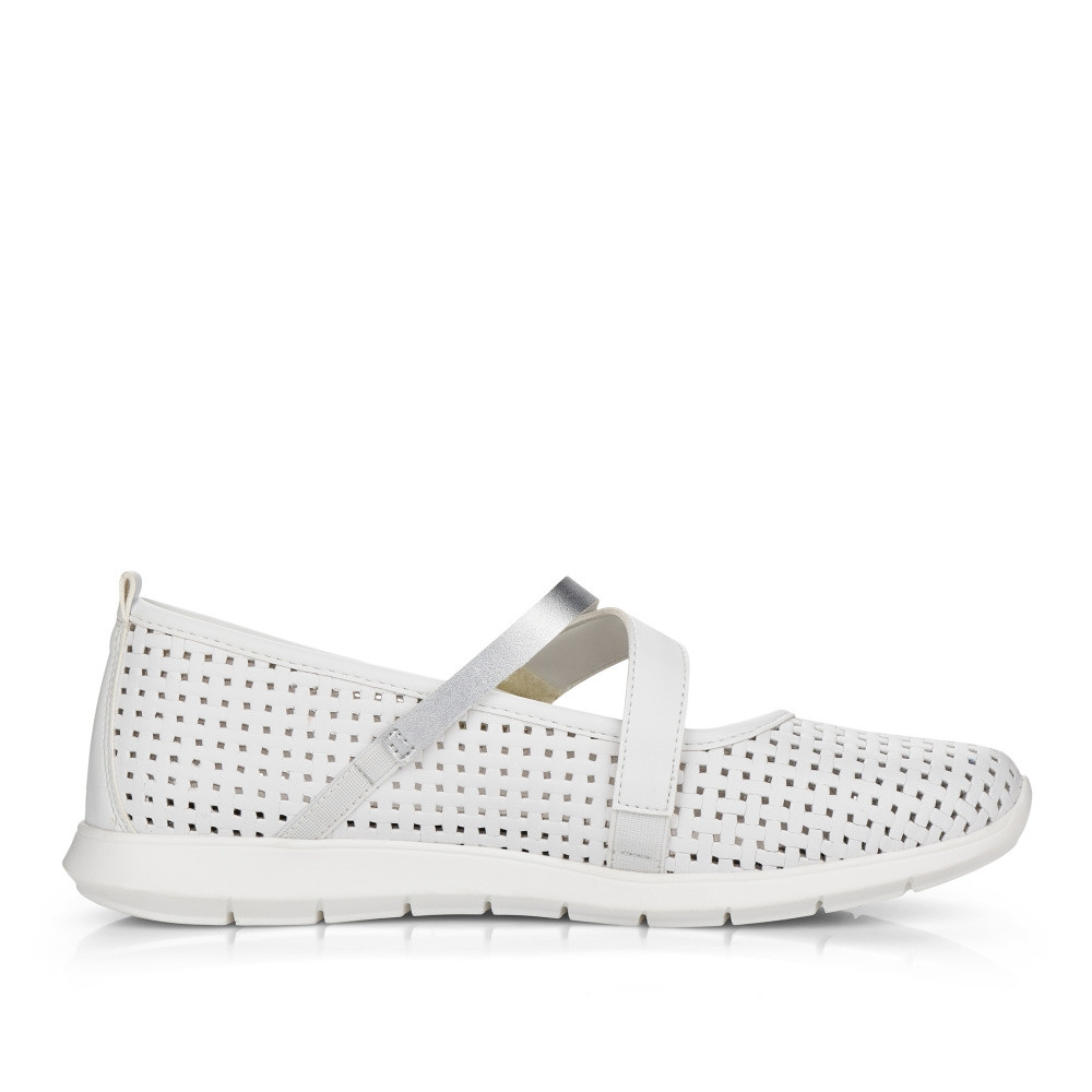 detail Dámské baleríny REMONTE RIE-10102225-S2 bílá