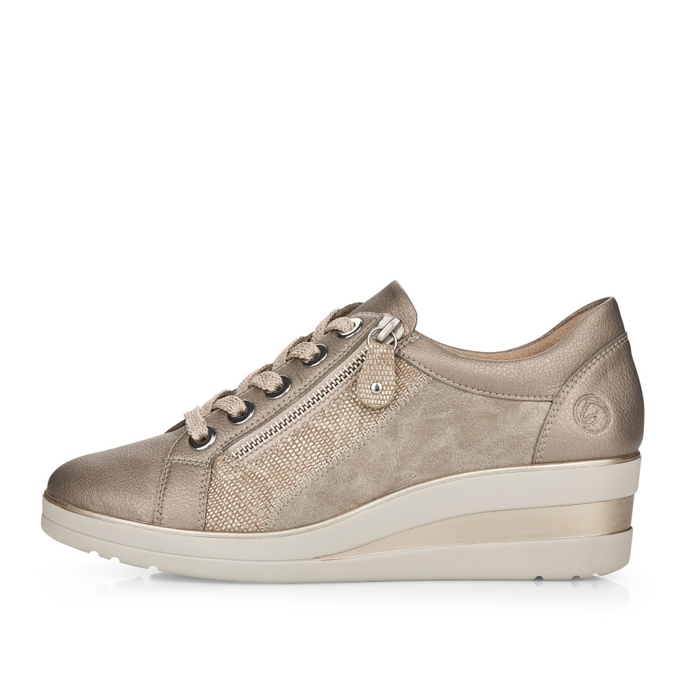 detail Dámské tenisky REMONTE RIE-10102226-S3 zlatá