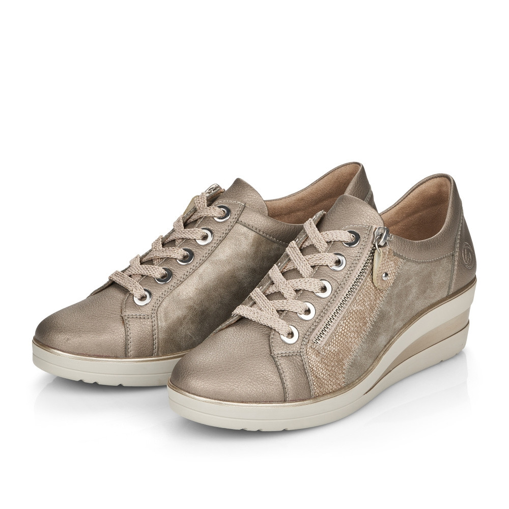 detail Dámské tenisky REMONTE RIE-10102226-S3 zlatá