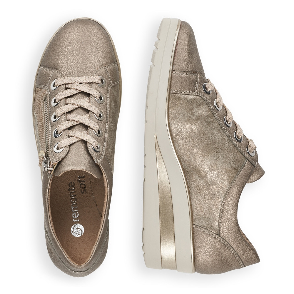 detail Dámské tenisky REMONTE RIE-10102226-S3 zlatá